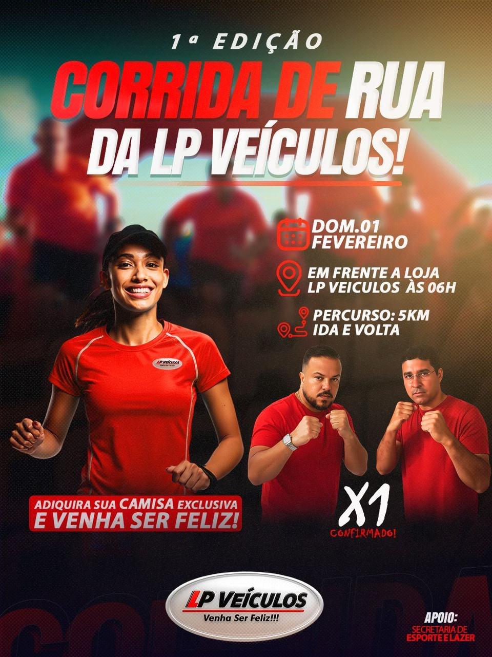 Castro Alves recebe a 1ª Corrida de Rua da LP Veículos com esporte, lazer e integração