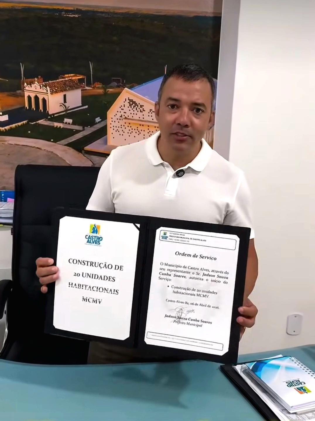 20 novas Casas Populares prioriza famílias mais vulneráveis em Castro Alves