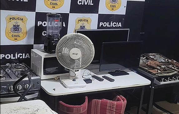 Polícia Civil recupera todos os objetos furtados em espaço de eventos na zona rural de Cruz das Almas