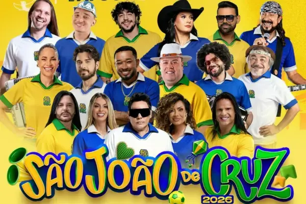 São João de Cruz das Almas 2026 anuncia programação completa