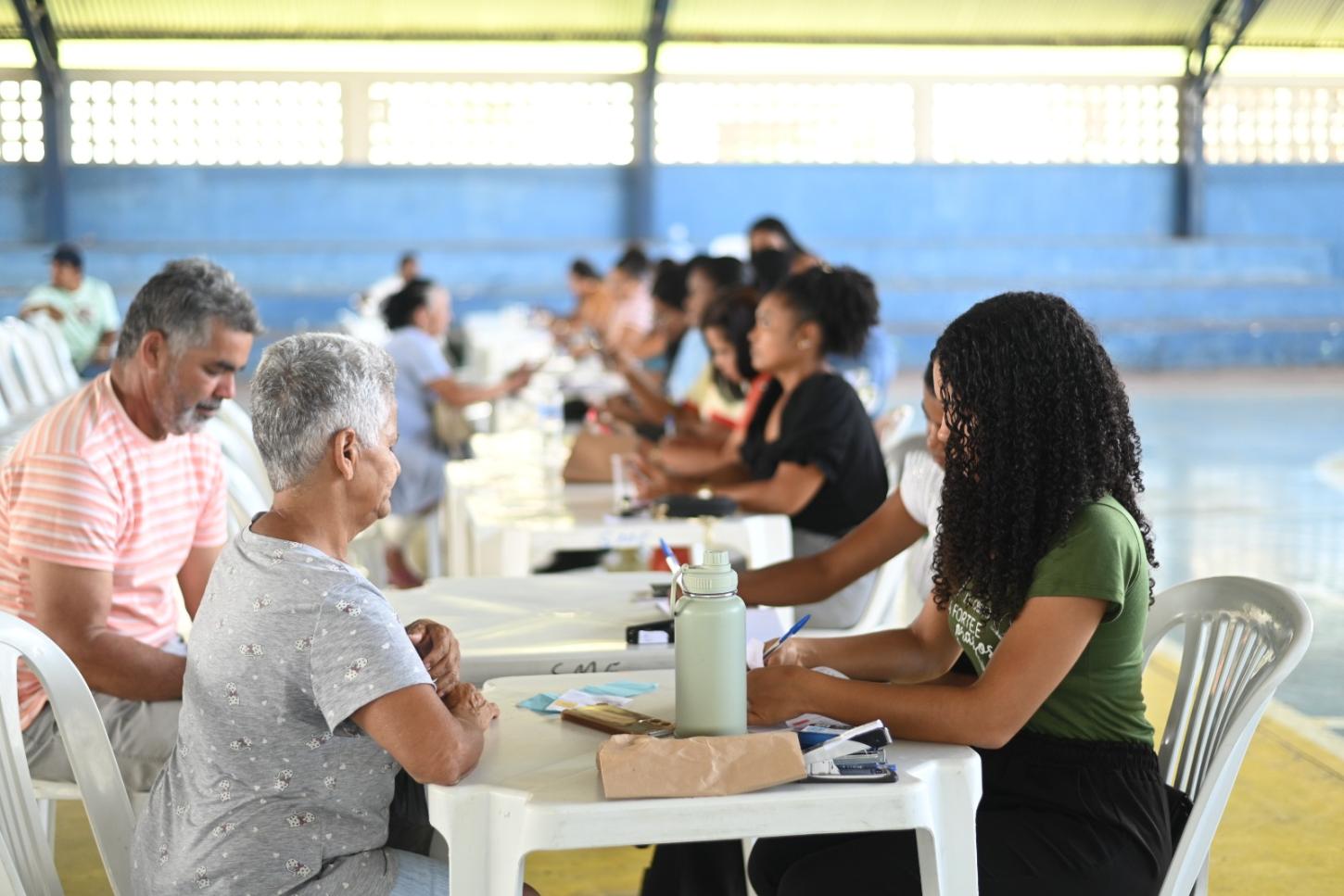 Sapeaçu realiza triagem com cerca de 500 pessoas para mutirão oftalmológico gratuito