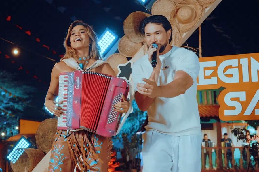 Com participação de Lucy Alves, Reginaldo Sama revisita o clássico “Feira de Mangaio”