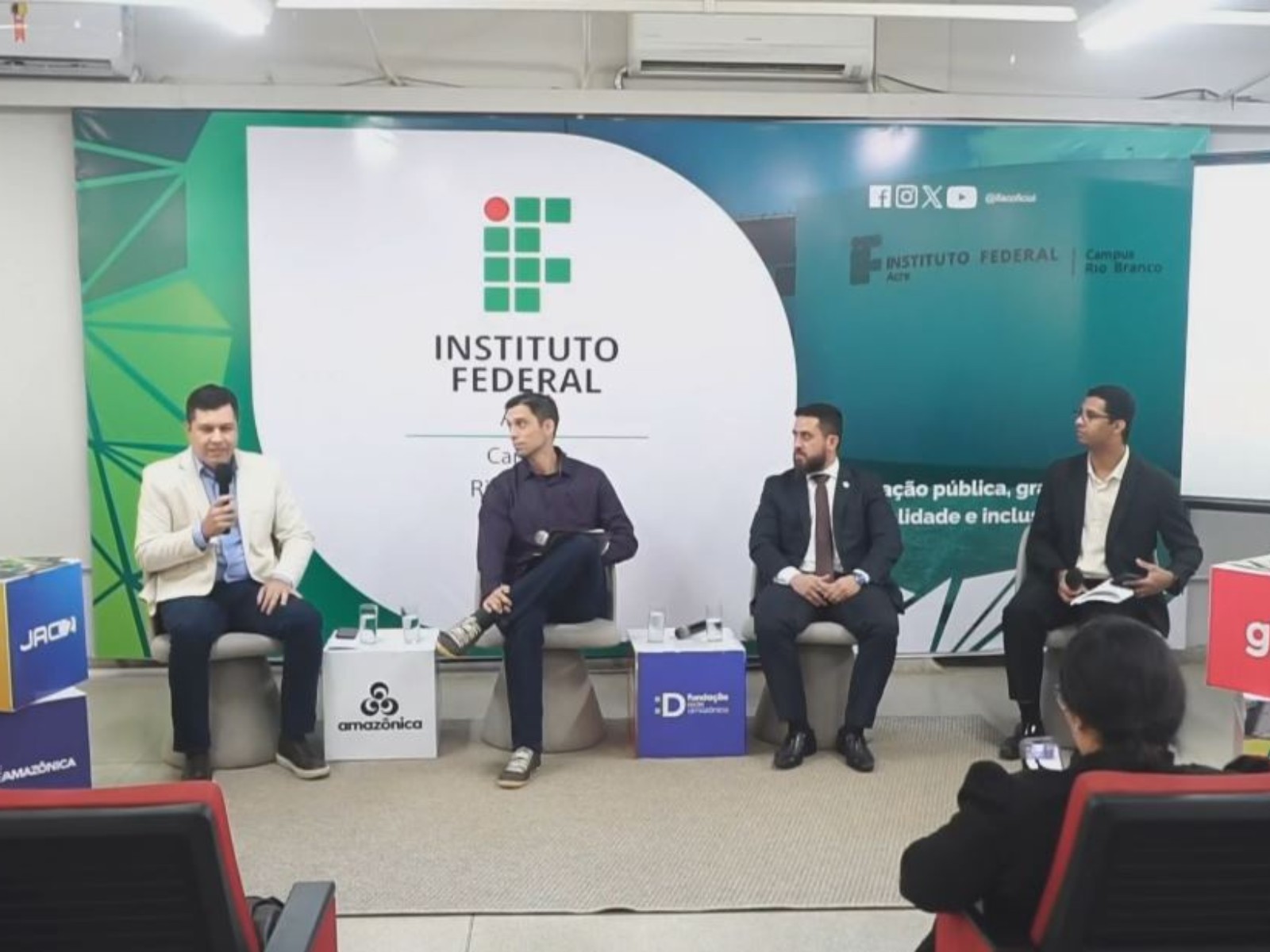 Amazônia que Eu Quero: Painel discute democracia digital e desinformação em Rio Branco