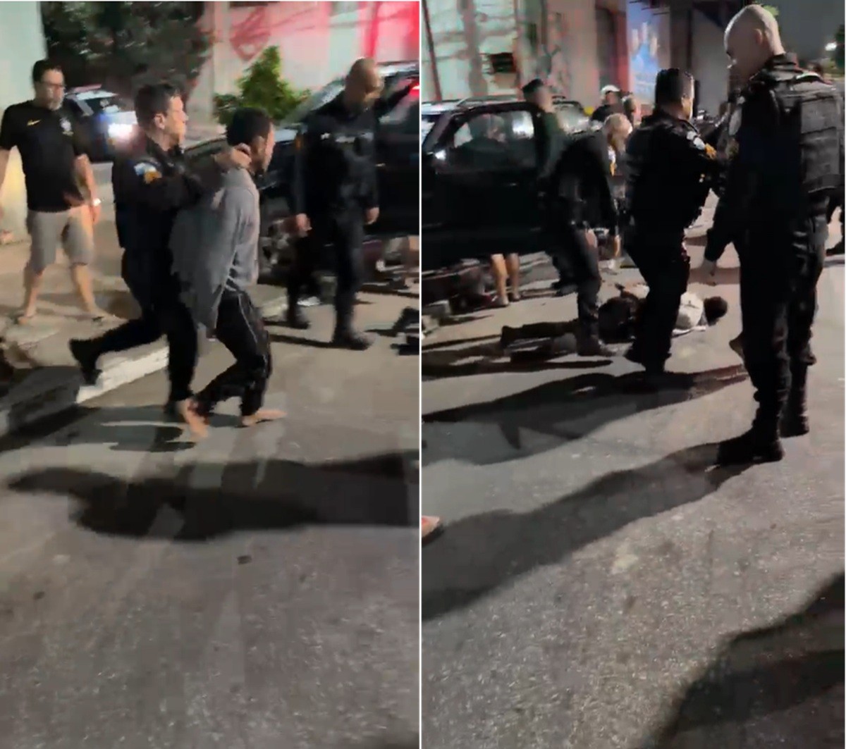 Dois homens são detidos após perseguição policial pelas ruas do Centro de Campos