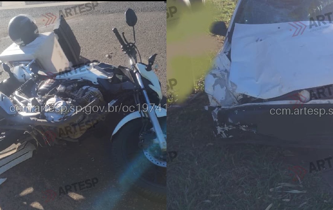 Motociclista morre após batida com carro na SP-294 em Tupã