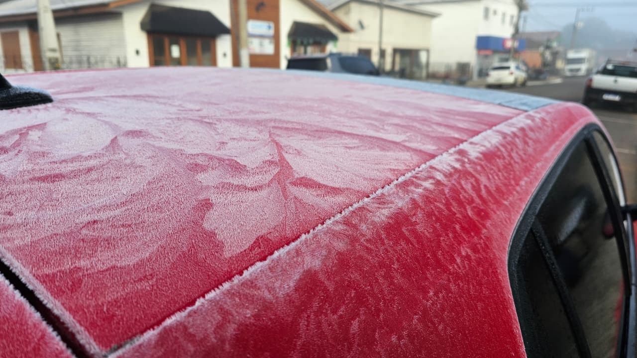 SC amanhece com mínima de -4°C e pelo menos 20 cidades com frio abaixo de 5°C