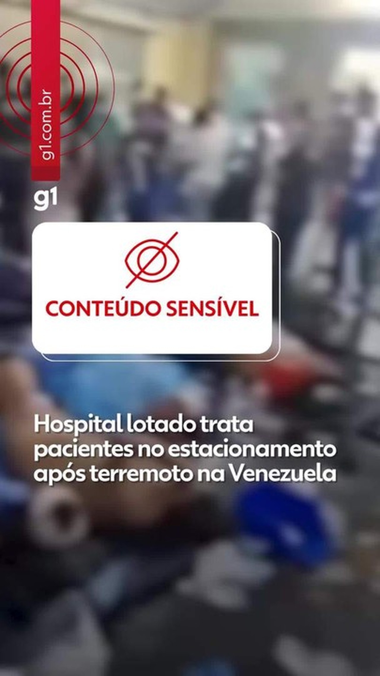Terremotos na Venezuela: sistema de saúde está pressionado, caótico e com superlotação, diz OMS