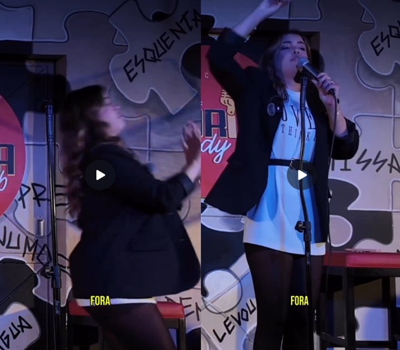 Atriz, roteirista e imigrante: quem é Fernanda Arantes, comediante vítima de cadeirada durante show em SC