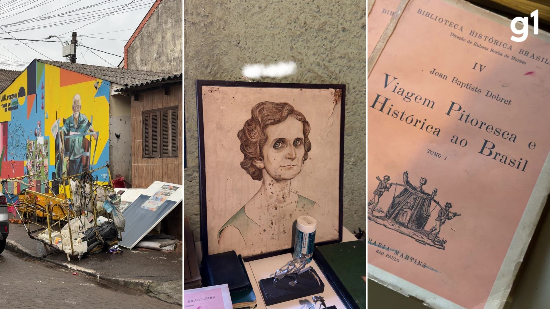 De Debret a Maria Di Gesú: obras encontradas no lixo viram museu em Porto Alegre