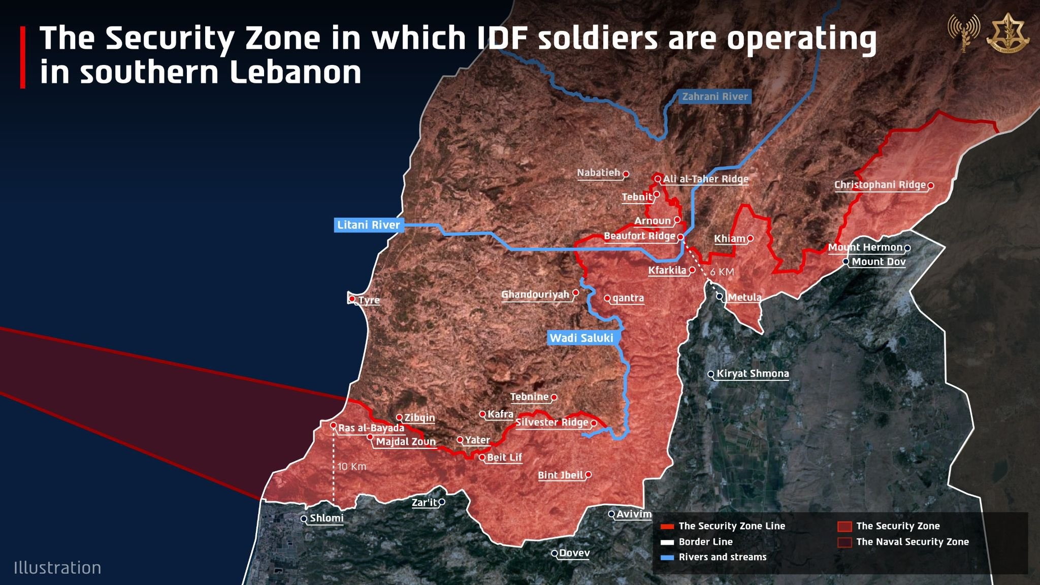 Israel comunica aos EUA que vai manter tropas em 'zonas de segurança' no Líbano, Síria e Gaza