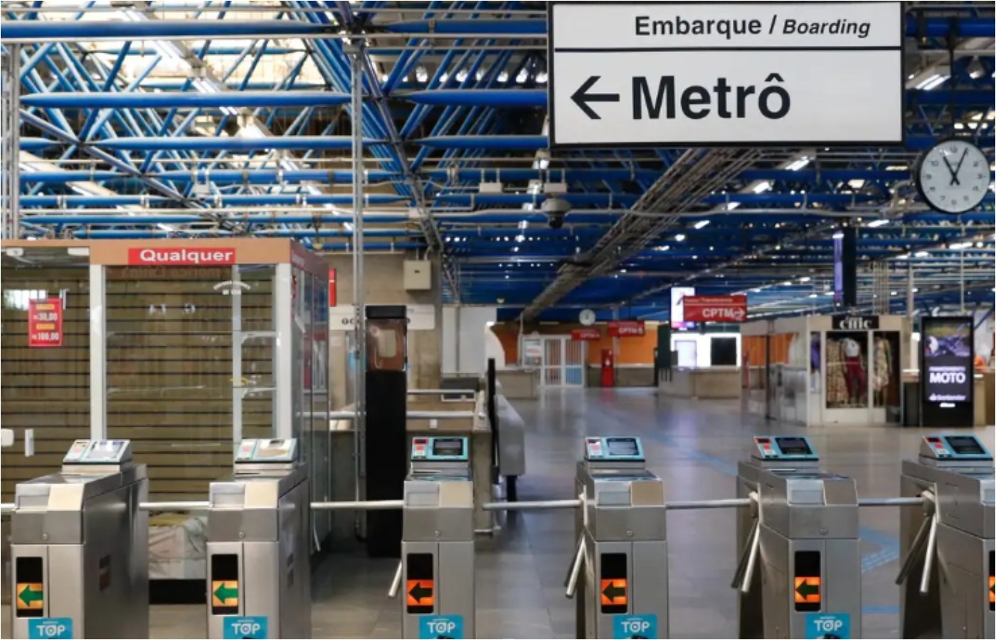 Metrô de SP terá operação 24 horas no fim de semana e reforço para jogo do Brasil pela Copa do Mundo