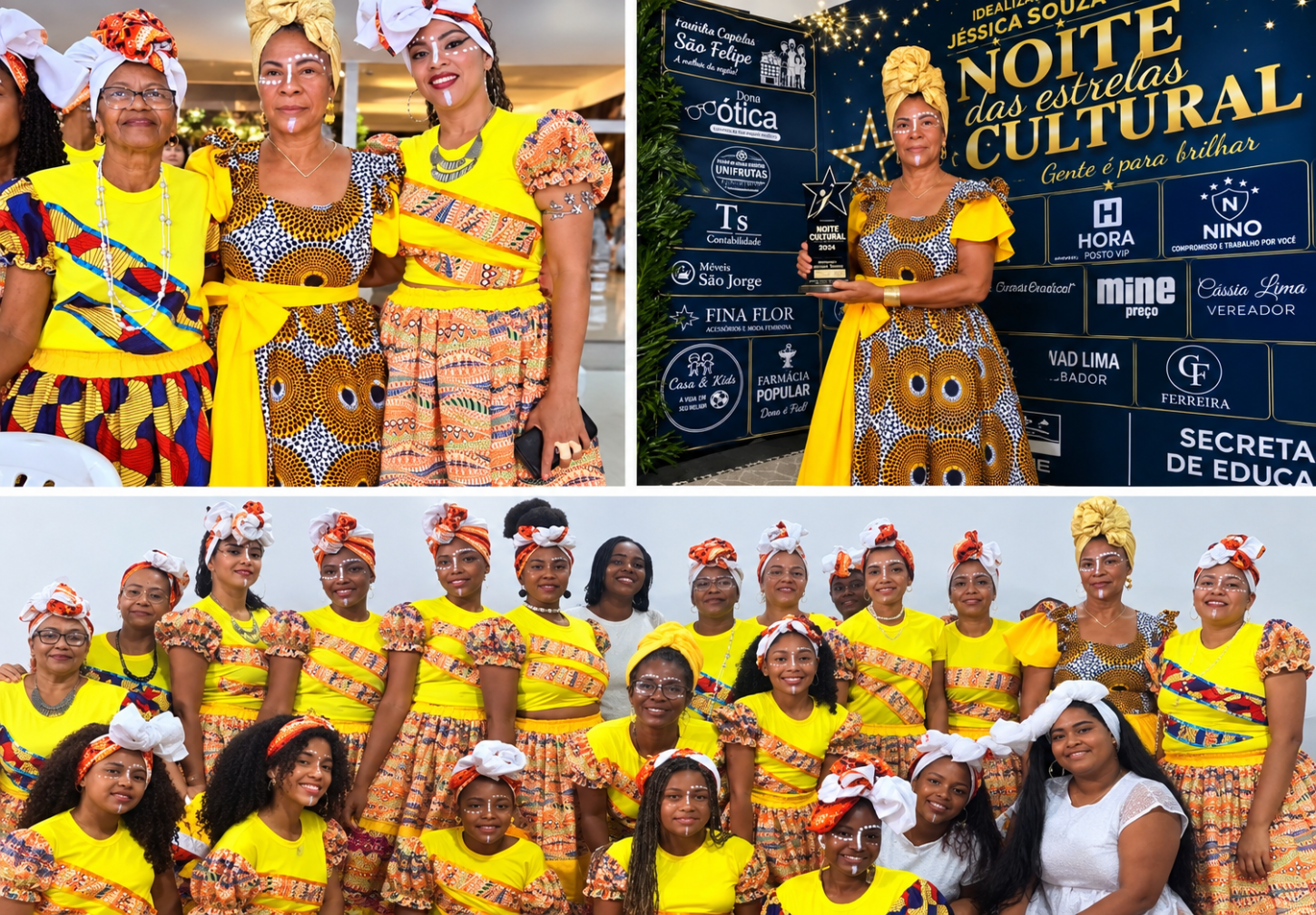 Grupo Coletivo de Mulheres representa Conceição do Almeida em evento cultural realizado em São Felipe