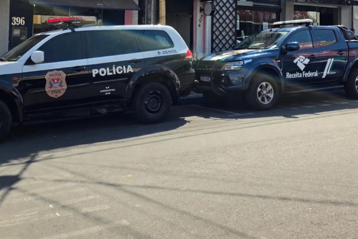 Operação da Polícia Civil e da Receita Federal contra comércio irregular apreende mercadorias em lojas do interior de SP