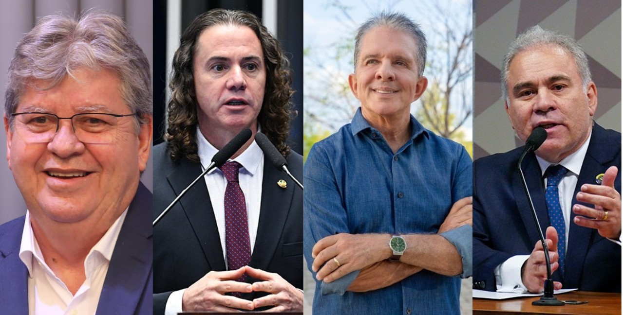 Quaest para o Senado na PB: João, 27%; Veneziano, 17%; Nabor, 9%; Queiroga, 6%