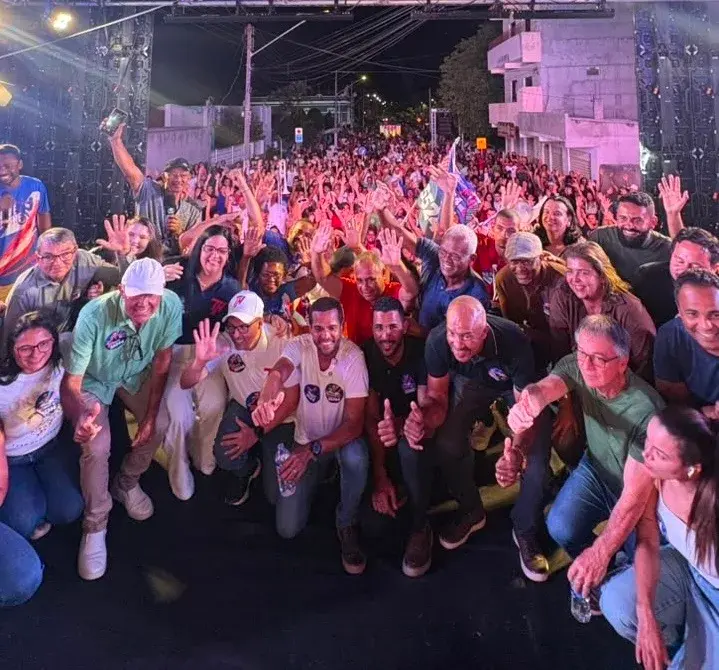 Thiancle (TH) e Marcola lançam candidaturas em grande ato político em Santa Teresinha
