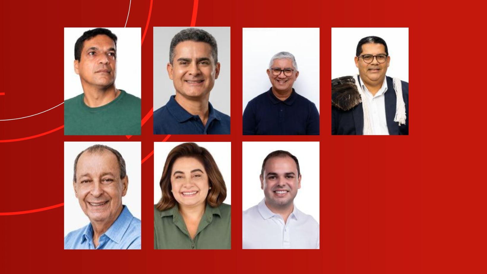 Veja o que fizeram os candidatos ao governo do AM nesta segunda-feira (31)