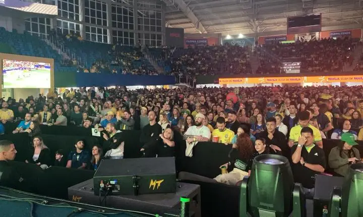 Após goleada do Brasil, torcedores do Vale celebram vitória e voltam a sonhar com o hexa: 'Dá pra acreditar'