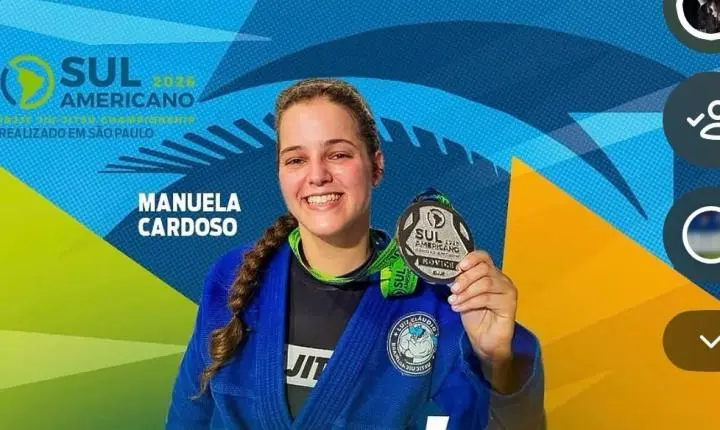Atletas de Castro Alves se destacam no Sul-Americano de Jiu-Jitsu em São Paulo