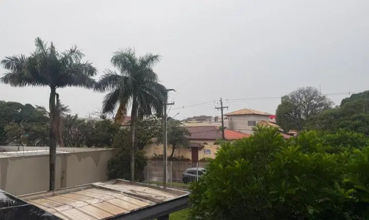 Chuva causa pontos de alagamento em Campo Grande e frio ganha força em MS; veja previsão