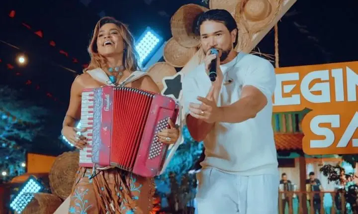 Com participação de Lucy Alves, Reginaldo Sama revisita o clássico “Feira de Mangaio”