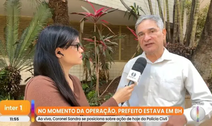 Coronel Sandro reage à operação da Polícia Civil e diz que o alvo era o filho