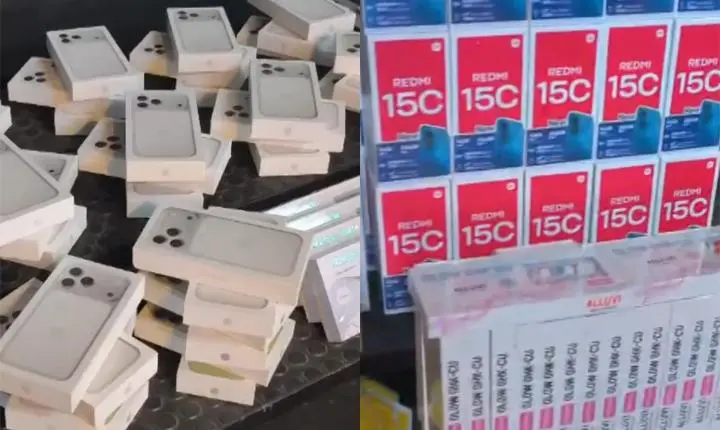 Dezenas de celulares e remédios para emagrecimento são apreendidos no centro de BH