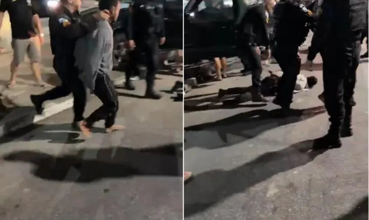 Dois homens são detidos após perseguição policial pelas ruas do Centro de Campos