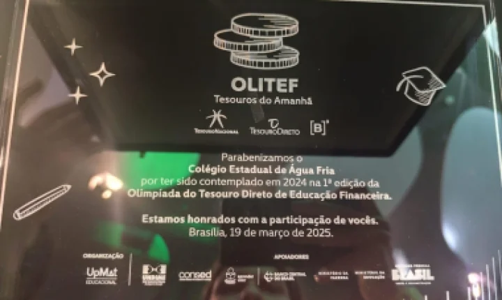 Escolas da rede estadual têm até setembro para garantir participação na Olimpíada de Educação Financeira 2026
