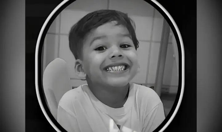 Família faz homenagem a menino de 5 anos que morreu após choque elétrico em praia no TO; VÍDEO