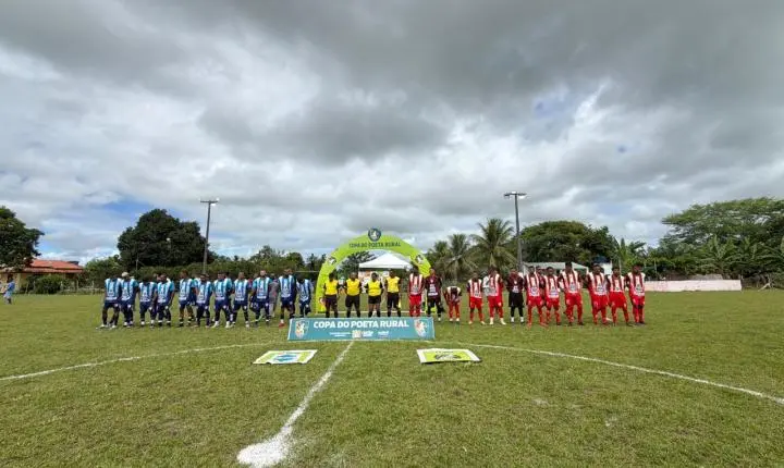 Gols, emoção e festa marcam abertura da Copa do Poeta 2026 com empate em 2x2 em Castro Alves