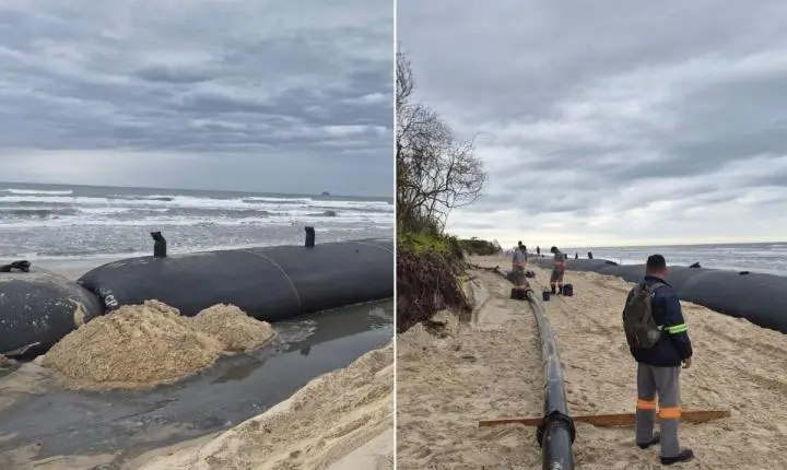 Governo de SP investe R$ 12 mi para impedir desaparecimento de areia em ilha