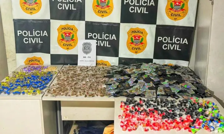 Homem é preso suspeito de manter 'casa bomba' para quitar dívida com o tráfico em Itu