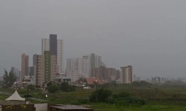 Inmet emite alerta de chuvas intensas  para todo o estado da Paraíba