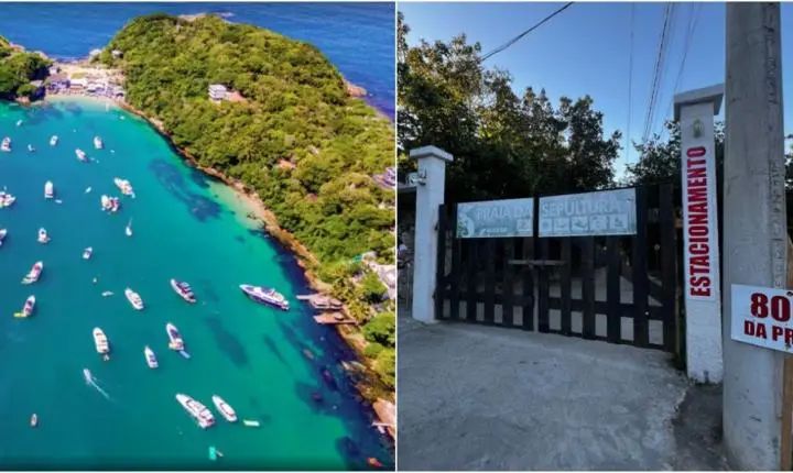 Justiça de SC manda prefeitura de local paradisíaco retirar portão que restringe acesso à praia famosa 