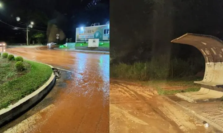 Loteamento provoca lamaçal após chuva e tem atividades suspensas em Juiz de Fora; multas podem passar de R$ 50 mil 