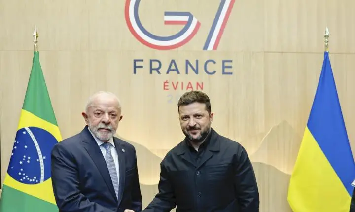 Lula se reúne com Zelensky 