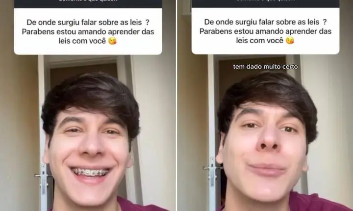 'Menino da Lei': influenciador condenado revela que começou na web após recusar pagar taxa de 10%