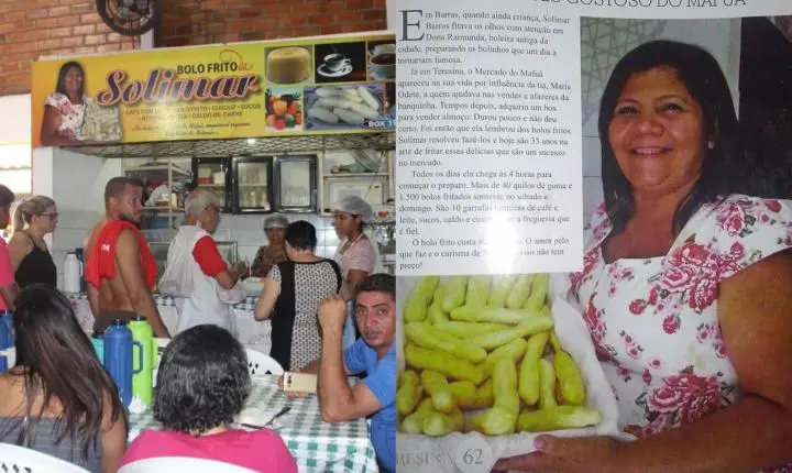 Morre 'Solimar do bolo frito', do Mercado do Mafuá, em Teresina
