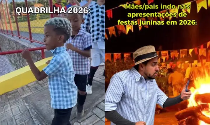 'Olha a aura... é mentira!': Dancinhas de TikTok e remixes de funk invadem quadrilhas escolares 