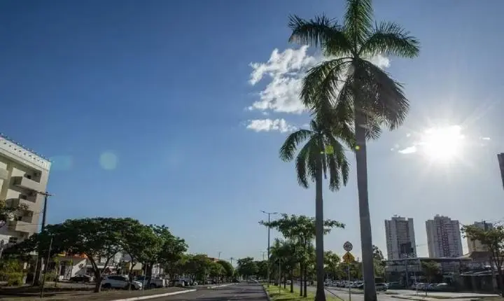 Palmas terá semana com temperaturas de até 37°C; veja a previsão