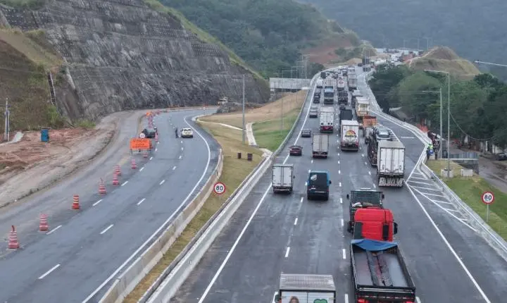 Pista de descida da Serra das Araras será fechada para manutenção neste domingo 