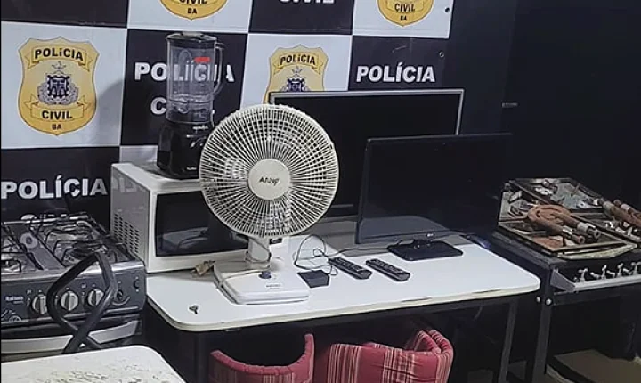 Polícia Civil recupera todos os objetos furtados em espaço de eventos na zona rural de Cruz das Almas
