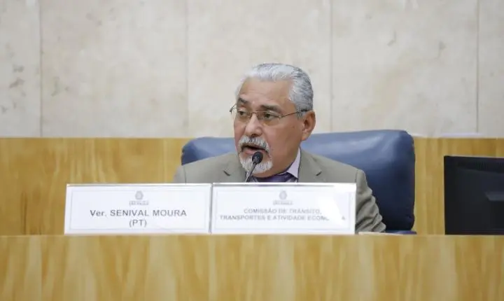 Preso por suspeita de ligação com PCC, vereador Senival Moura pede afastamento do PT 