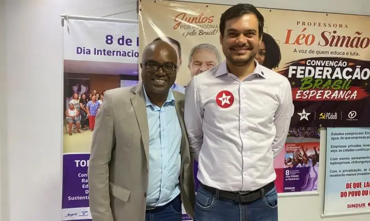 PT lança Expedito Netto como candidato a governo de Rondônia