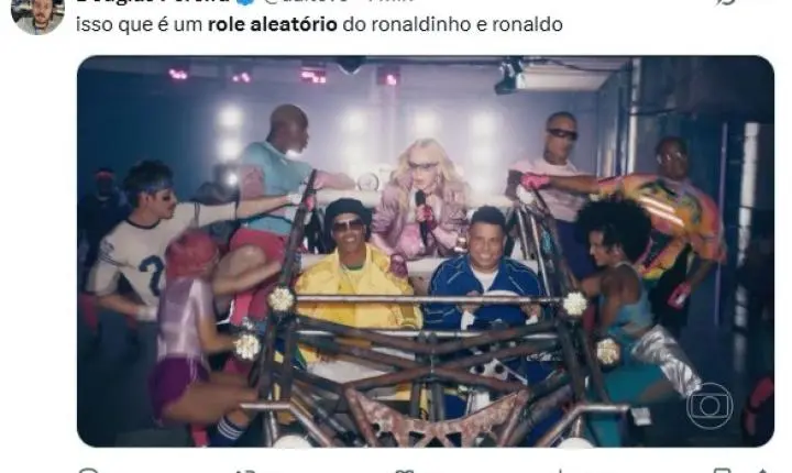 Ronaldinho fala de ligação de Madonna: 'Me tratou com muito carinho'; veja bastidores de encontro na Copa