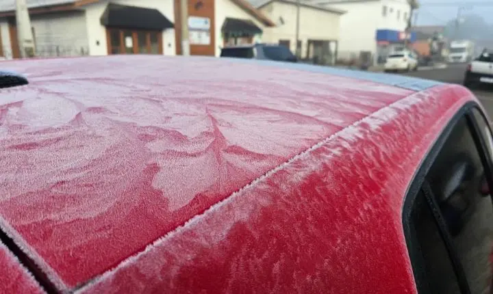 SC amanhece com mínima de -4°C e pelo menos 20 cidades com frio abaixo de 5°C