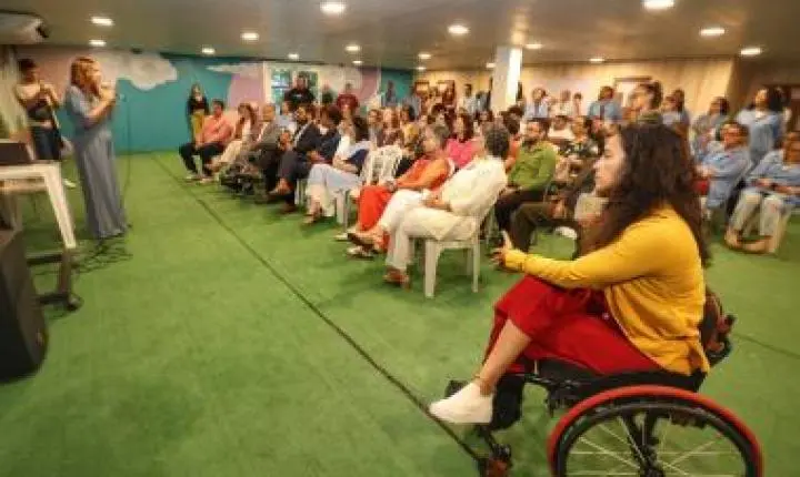 Sesab recebe ministra dos Direitos Humanos para apresentar rede de cuidado à pessoa com deficiência