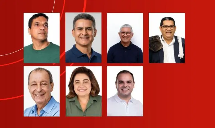 Veja o que fizeram os candidatos ao governo do AM nesta segunda-feira (31)
