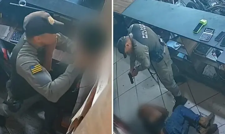 Veja o que se sabe sobre o caso do policial filmado espancando adolescente dentro de loja