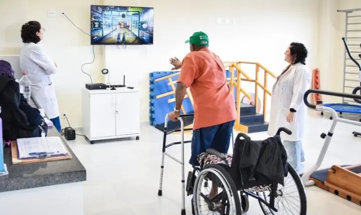 Videogame é usado na reabilitação de pacientes respiratórios, amputados e que sofreram AVC; veja como funciona